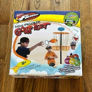 Mini Frisbee Golf Set - Multicolor